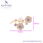 Women Brooch Manufacturer - XUPING A00912318 Fashion Plum Blossom Flower Elegant