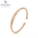 Women Bangle Manufacturer - XUPING X000835473 18K Gold Plated No Stone Daily Wear