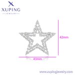 Women Brooch Manufacturer - XUPING A00900435 Synthetic CZ Star Fashion Simple