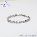 Women Bracelet Manufacturer - XUPING X000695183 Platinum Plated Classic Stone Fashion