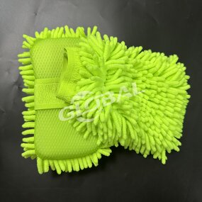 Car Wash Gloves Manufacturer - 50g Microfiber Chenille Sponge Cloth Mitts