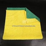 Microfiber Towels Manufacturer - Premium 16"x16" Yellow 36 Pack Plush 400 Gsm Edgeless