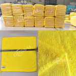 Cleaning Towel Manufacturer - High Quality 36 Pcs Pack High Low Pile 16" X 16" Woven