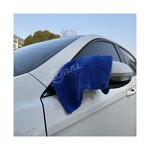 Car Wash Towel Manufacturer - 500-550gsm Coral Fleece Super Absorbent Double Edgeless