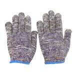 Safety Gloves Manufacturer - Factory Hot Sale Colored Cotton Knitted Grey for General Work