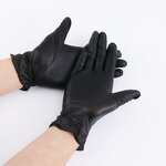 Nitrile Gloves Manufacturer - RTS High Quality Factory Price Black Powder Free Disposable