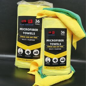 Microfiber Towel Manufacturer - Multi-function 40*40 cm High Low Plush for Kitchen & Car