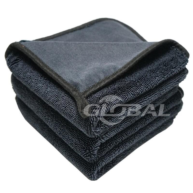 Car Drying Towel Manufacturer - Super Absorbent Thick Twist Pile Single Side Twisted Loop