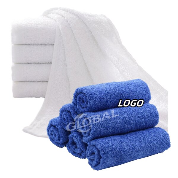 Towel Set Manufacturer - Custom Logo Classical Plain Soft Highly Absorbent 100% Cotton