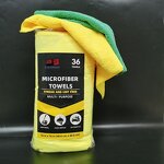 Microfiber Towel Manufacturer - Multi-function 40*40 cm High Low Plush for Kitchen & Car