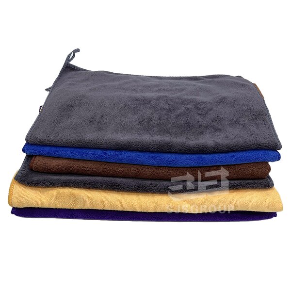 Microfiber Cleaning Cloths Manufacturer - High-density Customization Logo 30x30 for Car