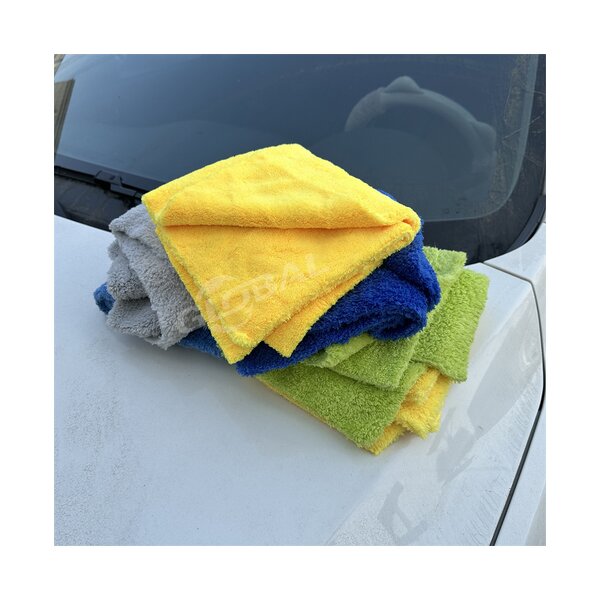 Microfiber Towel Manufacturer - Edgeless 500GSM 40*40 Super Absorbent Soft Coral Velvet