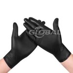 Nitrile Gloves Manufacturer - Wholesale Black 100% Pure Nitrile for Car Garage Working