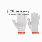 Cotton Gloves Manufacturer - 400g-900g 100% Full Wear-Resistant Yarn Knitted Protective