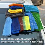 Microfiber Towels Manufacturer - 500-550GSM Edge Less Plush Edgeless for Drying Buffing