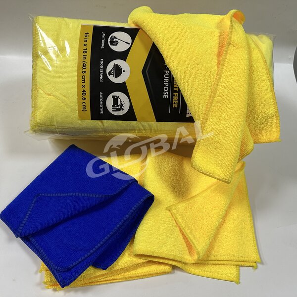 Car Wash Towel Manufacturer - High Quality 36 Pcs Pack High Low Pile Custom logo 40*40
