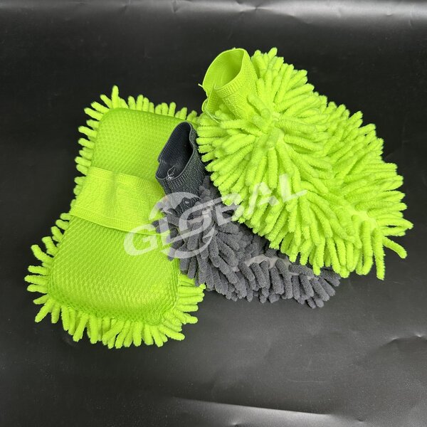 Car Wash Mitt Manufacturer - China Supplier Microfiber Cleaning Chenille Glove