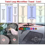 Car Drying Towel Manufacturer - Super Absorbent 600-1600GSM Dual Twisted Loop Deluxe