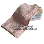 Towel Set Manufacturer - Custom Logo Classical Plain 30*30cm 70*140cm Cotton for Travel Sports