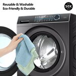 Microfiber Towel Roll Manufacturer - RTS 20pcs Kitchen Car Tear Away Custom Color Washable