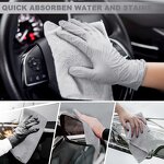 Cleaning Cloths Manufacturer - Strong Absorption Quick Dry Reusable Tear Away Microfiber Roll