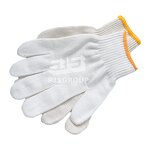 Work Safety Gloves Manufacturer - Popular Products White Anti-slip Cotton Yarn Knitted