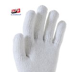 Work Safety Gloves Manufacturer - Factory Direct Sale Wear-resistant Breathable White Knitting