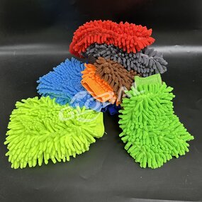 Car Wash Mitt Manufacturer - Microfiber Chenille Wool Glove 26*17cm for Auto