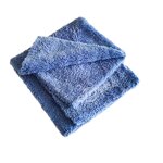 Car Towel Manufacturer - Coral Fleece 500gsm Edgeless 40x40 with Embossed logo