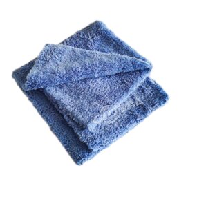 Car Towel Manufacturer - Coral Fleece 500gsm Edgeless 40x40 with Embossed logo