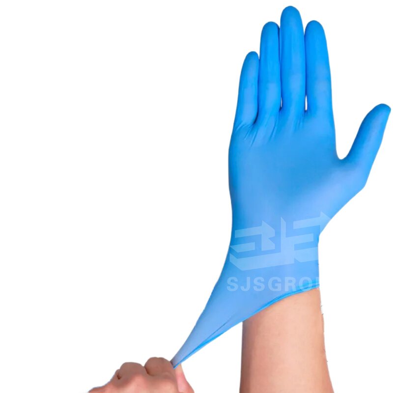 Nitrile Gloves Manufacturer - Examination Powder Free Blue 5mil Disposable