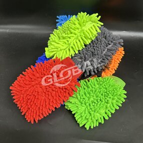 Car Wash Mitt Manufacturer - Super Water Absorption Microfiber Chenille Glove