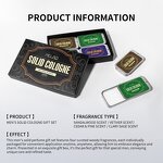 Solid Cologne Manufacturer - OEM Portable Concentrated Balm Travel-Friendly Gift for Men