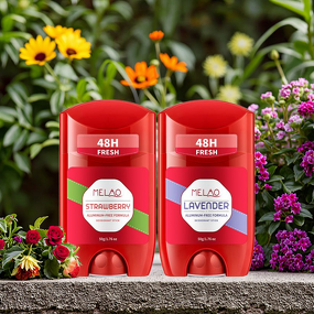 Deodorant Balm Stick Manufacturer - MELAO Antiperspirant 48h Odor Control Skin Barrier Repair
