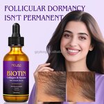Hair Growth Serum Manufacturer - Biotin Collagen Peptides Rapid Nourishes Scalp Water Based