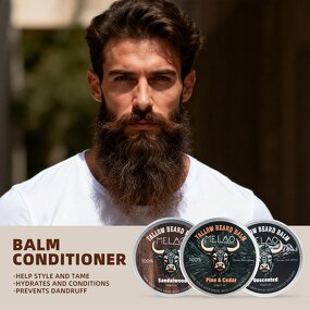 Beard Butter Manufacturer - MELAO ODM Private Label Sandalwood Softened Nourishing