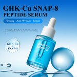 Face Serum Manufacturer - OEM Snap 8 Peptide 0.5% GHK-Cu Firming Revitalizing Antioxidant