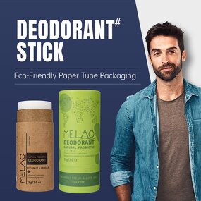 Deodorant Stick Manufacturer - OEM Eco Friendly Plastic Free Probiotic 72h Paper Packaging