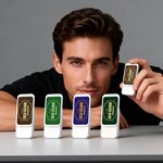 Solid Cologne Set Manufacturer - OEM ODM 4 Pack for Men with Cedar Clary Sage Sandalwood