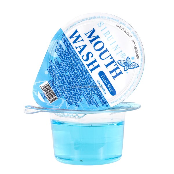 Mouthwash Manufacturer - OEM Alcohol Free Fresh Breath Mild Mint Travel Size Capsule
