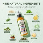 Hair Growth Serum Manufacturer - Biotin Peptide for Thicker Stronger Shiny Hair 9-in-1