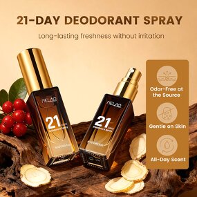 Body Deodorant Spray Manufacturer - Travel Size Natural 21days Aluminum Free Organic