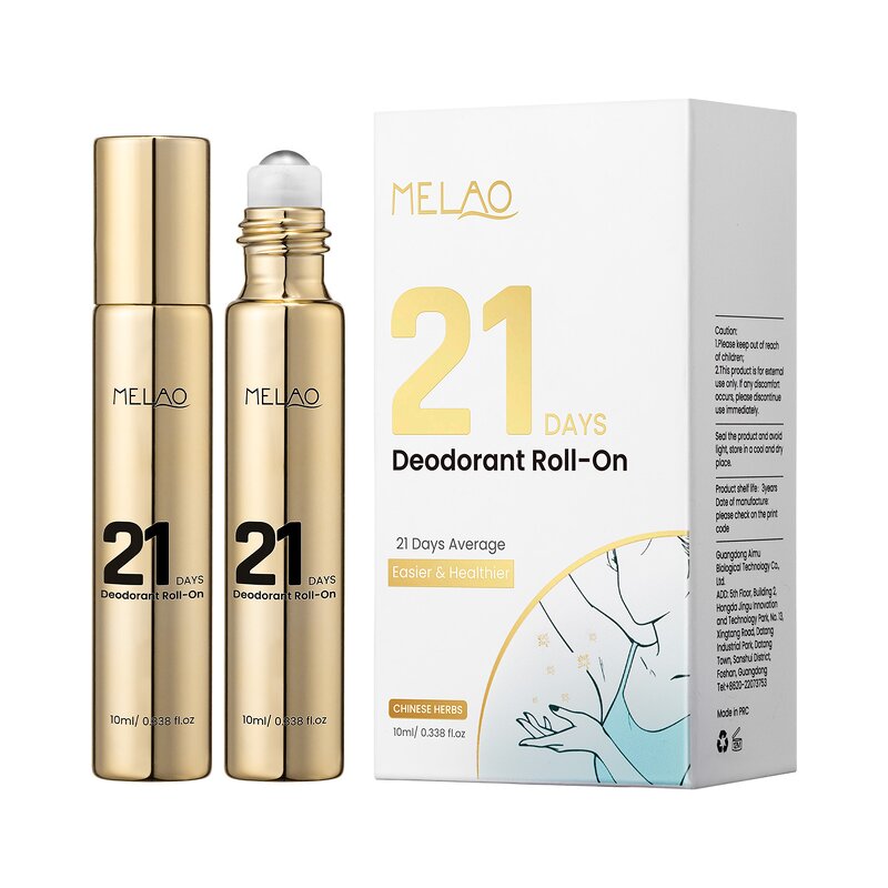 Roll on Deodorant Manufacturer - OEM Perfume Oil 21 Days Odor Control Underarm Whitening