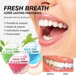 Mouthwash Manufacturer - OEM Alcohol Free Fresh Breath Mild Mint Travel Size Capsule
