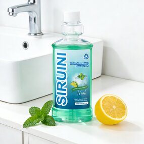 Mouthwash Manufacturer - OEM Herbal Vitamin C Alcohol-free Mint HALAL Breath Freshener