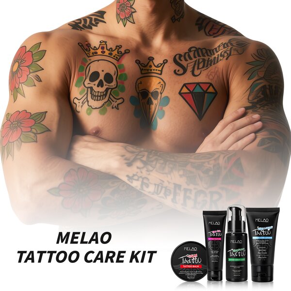 Tattoo Aftercare Kit Manufacturer - MELAO OEM Silicone-Free Fragrance-Free Lightweight Cream