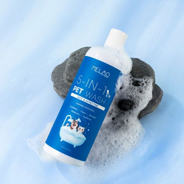 Dog Shampoo Manufacturer - OEM/ODM MELAO 5-in-1 Calming and Conditioner Paw Cleaner