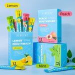Mouthwash Manufacturer - Private Label Portable 10ml Sachet Pocket Mini Strip