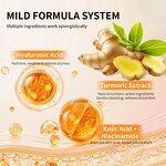 Exfoliating Spray Manufacturer - OEM Micro-Bubble Tech Turmeric Gentle for Body & Face