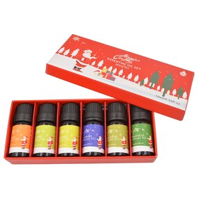 Essential Oil Set Manufacturer - OEM 6P Pure Organic Aromatherapy for Diffuser Candle Making